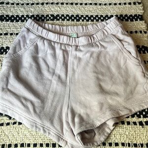 Aeire Pink Sweatshorts